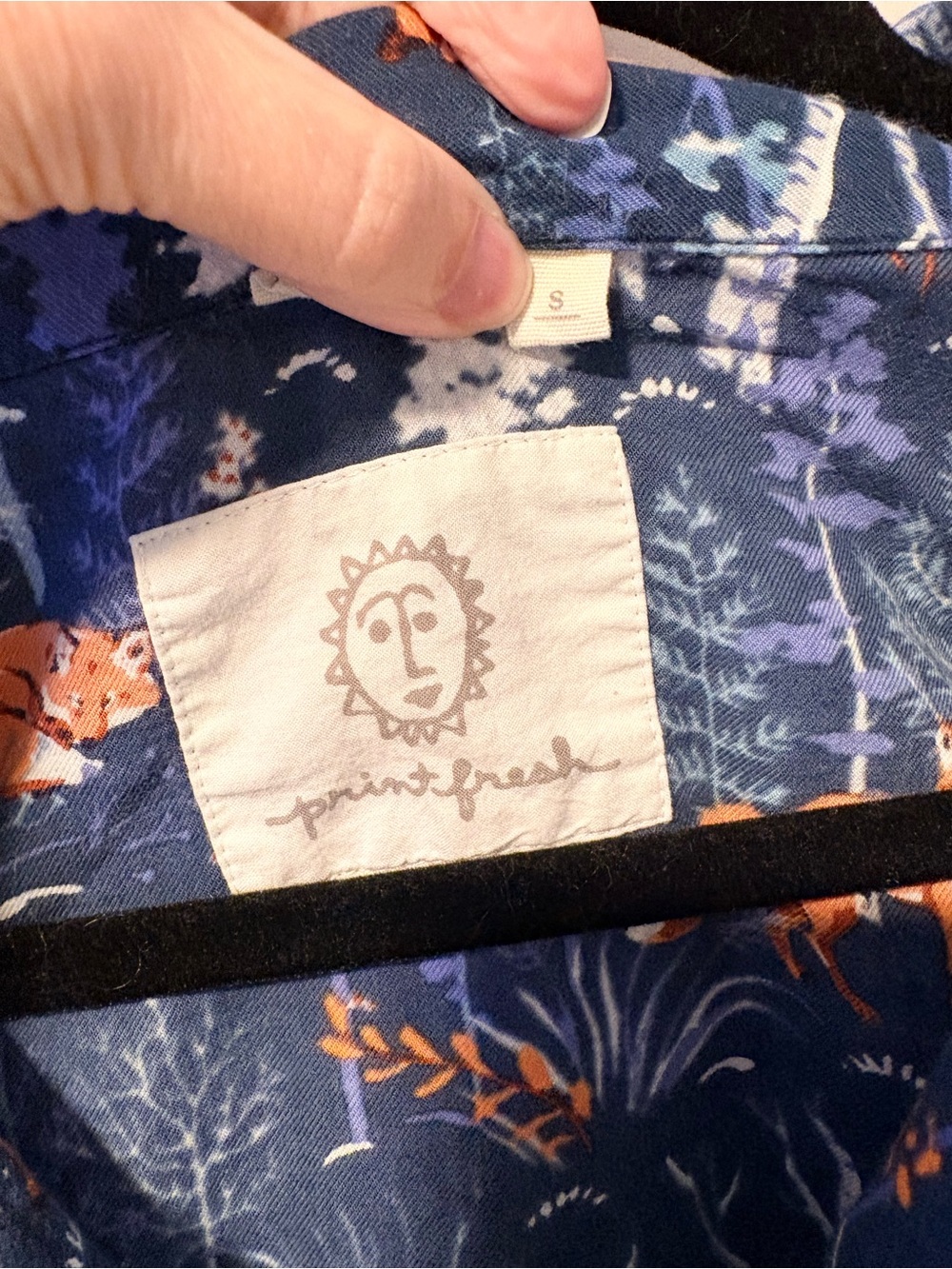 Printfresh Fox and Folklore Pajamas Set Flannel Women’s Small - Picture 4 of 14